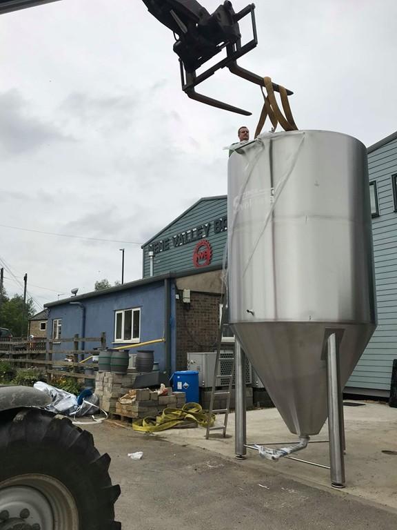 Cylindrical-conical fermentation tank