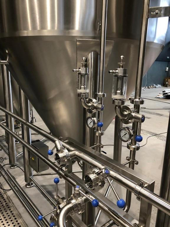 Cylindrical-conical fermentation tank