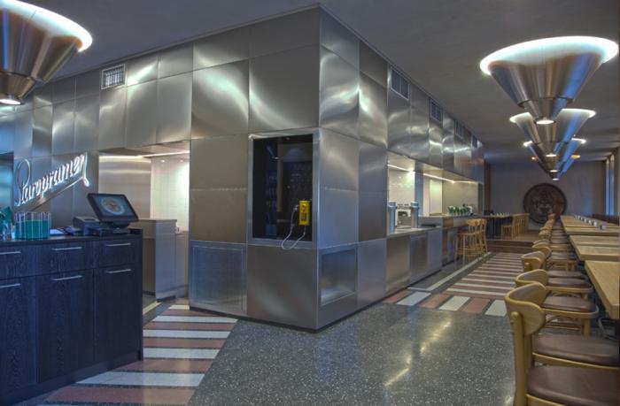 Conical stainless steel lights