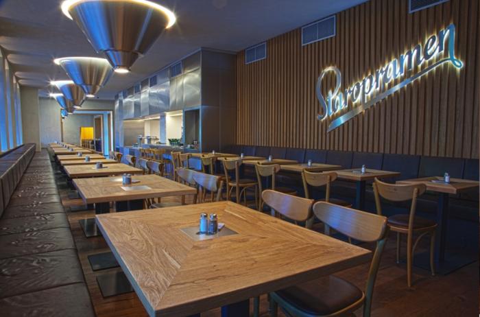 Conical stainless steel lights