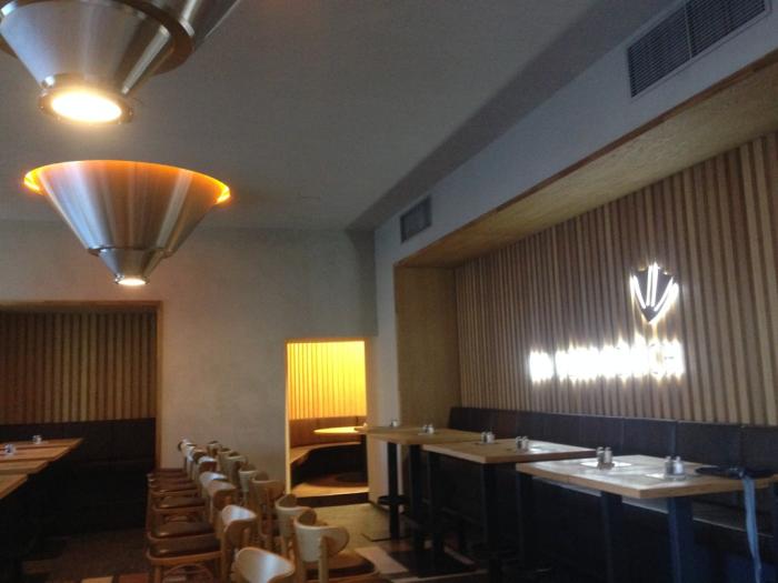 Conical stainless steel lights